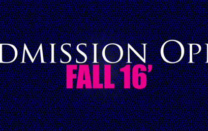 Admission Open – Fall 2016